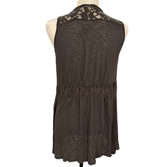 Decree Women's Gray Vest Large - Picture 3 of 3